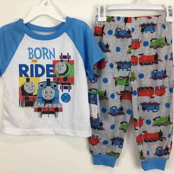 Thomas & Friends Boys Toddler 2Pc Pajamas 2T - Picture 2 of 3